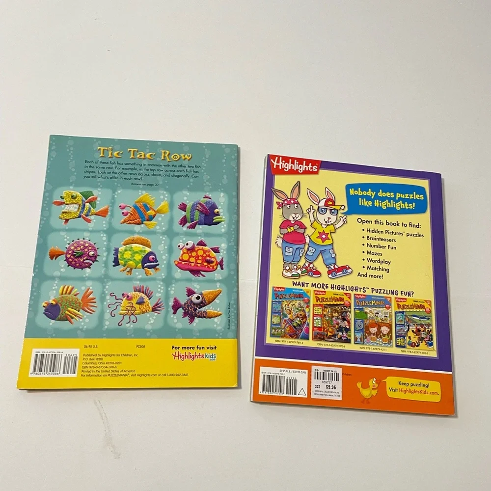 Highlights Puzzlemania Magazines/ Books, Easter Puzzles Basketball Shot NEW